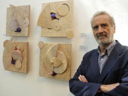 El artista mexicano de origen español Vicente Rojo. EFE  /