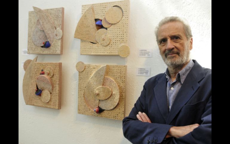 El artista mexicano de origen español Vicente Rojo. EFE  /