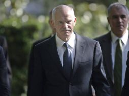 El Partido Socialista y oposición llegaron a un acuerdo para formar un gobierno de unión sin Papandreu. EFE  /