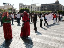 Desde la semana pasada, los bloqueos en el cruce se han vuelto una constante.  /