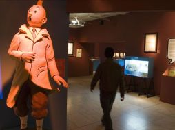 Tintín, el intrépido reportero más famoso del mundo del cómic. EFE  /