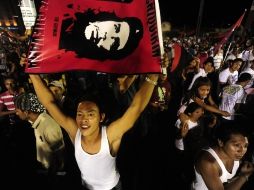 El domingo, los nicaragüenses estaban convocados para elegir a su presidente. AFP  /
