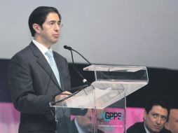 Dionisio Pérez Jácome destacó que las telecomunicaciones han crecido 98% en cinco años.  /