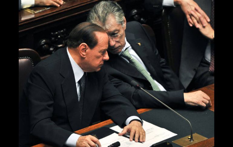 Berlusconi ha dicho que tiene recuperados suficientes votos de rebeldes del partido como para ganar. AFP  /
