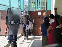 El gobierno estatal hizo saber su determinación por poner orden en las instituciones de seguridad. EL UNIVERSAL  /