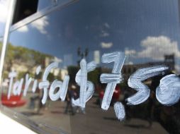 Aumentarán los operativos de supervisión en las rutas de transporte público para que sigan cobrando seis pesos.  /