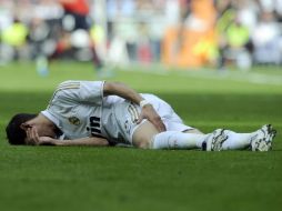 El argentino se perderá aproximadamente cinco juegos con el Madrid, incluyendo una difícil visita al Valencia. AFP  /