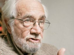 El poeta español Tomás Segovia fue despedido esta mañana. EL UNIVERSAL  /