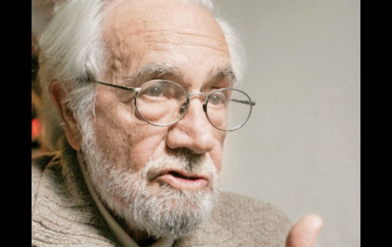 El poeta español Tomás Segovia fue despedido esta mañana. EL UNIVERSAL  /