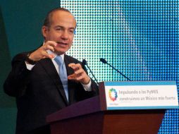 Panistas rechazaron que Felipe Calderón esté interviniendo en el proceso electroral de Michoacán en favor de su hermana. NTX  /