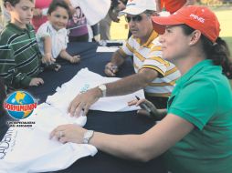 Lorena Ochoa no jugará por primera vez un torneo de LPGA de los que se han jugado en México (DF, Morelia y Guadalajara).  /