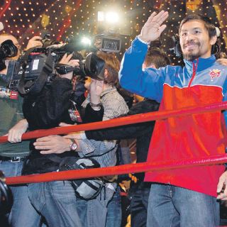 Manny Pacquiao desata la locura en Las Vegas