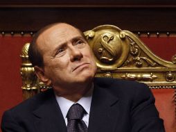 La baja en la bolsa sucede poco después al anuncio de Berlusconi. REUTERS  /