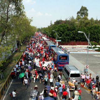 Se instalan “indignados del campo” en San Lázaro
