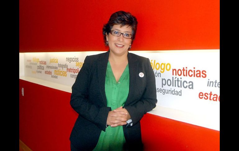 La directora de la Feria Internacional del Libro de Guadalajara, Nubia Macías. NOTIMEX  /