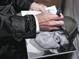 Francesc Muñoz (sentado), impartió la conferencia: “Urbanalización: Paisajes comunes, lugares globales”.  /