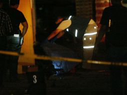 Autoridades acudieron al lugar del ataque. ARCHIVO  /