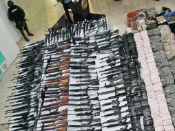 Según un informe, se han encontrado 122 de las armas vinculadas con “Rápido y Furioso” en 48 escenas de delitos en México. EL UNIVERSAL  /