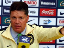 El exfutbolista señaló en su presentación que el ''trabajo y humildad'' delinearán la futura ruta de América. MEXSPORT  /