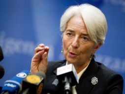 En su visita a Beijing, Lagarde analizó con las autoridades chinas la situación de la eurozona y el fondo de rescate. ARCHIVO  /