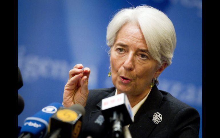 En su visita a Beijing, Lagarde analizó con las autoridades chinas la situación de la eurozona y el fondo de rescate. ARCHIVO  /