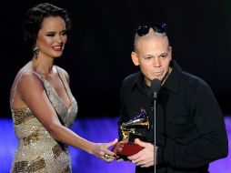 La ceremonia televisada no ha comenzado y Calle 13 ya ganó cuatro Latin Grammys. AFP.  /