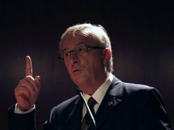El jefe del Eurogrupo, Jean-Claude Juncker, dijo que es absurdo pensar en una Europa dividida. REUTERS  /