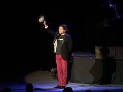Joaquín Sabina engalana el Auditorio Telmex con una noche bohemia.  /