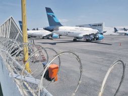 Con un paquete financiero de 400 millones de dólares se pretende que Mexicana de Aviación retome el vuelo.  /