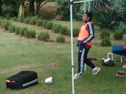 Fabián tuvo actividad discreta durante la jornada del viernes.  /