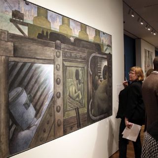 Subastan obra de Diego Rivera en más de seis millones de pesos