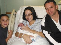 El bebé Jacob Anthony Saydeh, nació a las 11:11 de la mañana del Día de los Veteranos. AP  /