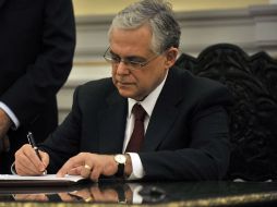 El primer ministro griego, Lucas Papademos, buscará la unidad del país helénico. AFP  /