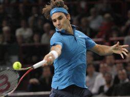 París-Bercy es el único Masters 1000 en el que Federer no había alcanzado nunca la final. EFE  /