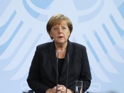 Angela Merkel apunta a la necesidad de aprovechar actual crisis para llevar adelante ciertas reformas necesarias en la UE.  /