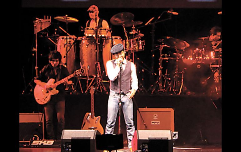 Sorprendió a sus seguidores con las grandes canciones. EL UNIVERSAL  /