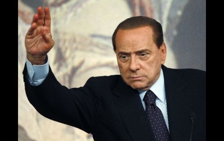 Silvio Berlusconi deja a Italia con una economía en ruinas en medio del descrédito internacional. ARCHIVO  /