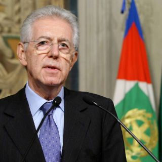 Mario Monti, encargado del Gobierno italiano