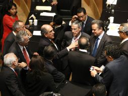 El próximo debate sobre el presupuesto federal 2012 se hará hasta que las comisiones tengan su dictamen. EL UNIVERSAL  /