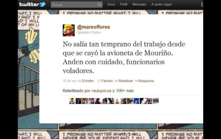 Hasta el momento la Procuraduría no ha informado si la detención obedece al mensaje que subió o si esta relacionado con otros delitos.  /