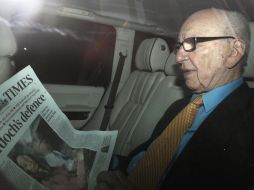 Rupert Murdoch, fundador del segundo conglomerado más largo del mundo 'News Corporation'. ARCHIVO  /