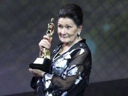 Ana Ofelia Murguía señala que solo la llaman para interpretar a la vecina o a la amiga de la protagonista. ARCHIVO  /