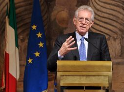 Se espera que Monti presente esta semana a los miembros de su gabinete. AFP  /
