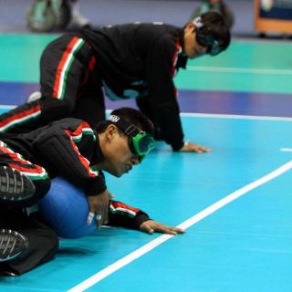 Selección de México vence a El Salvador en golbol varonil