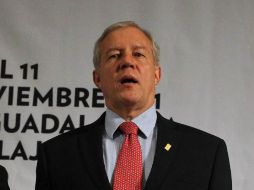 El secretario de Gobierno, Fernando Antonio Guzmán Pérez Peláez.  /