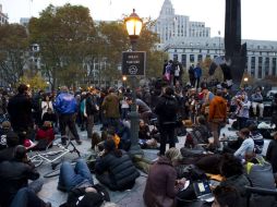 El movimiento 'Occupy Wall Street' protesta contra un sistema financieron que beneficia a empresas y adinerados. AFP  /