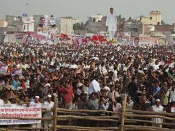 Se reogranizaría Uttar Pradesh en los de estados de Purvanchal, Paschim Pradesh, Bundelkhand y Awadh Pradesh. AP  /