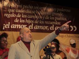 Ayer, el presidente Hugo Chávez había anticipado un crecimiento del PIB era del 3.5%, cifra que se vio superada hoy. EFE  /