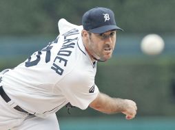 El pitcher de Detroit, Justin Verlander, ganó el premio Cy Young, al mejor del pitcheo en la temporada. AP  /