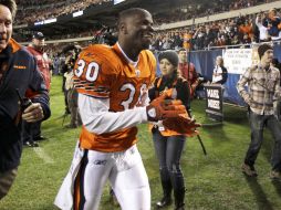 Durante la pelea D.J. Moore goleó a Matthew Stafford , el de los Osos fue expulsado. AP  /
